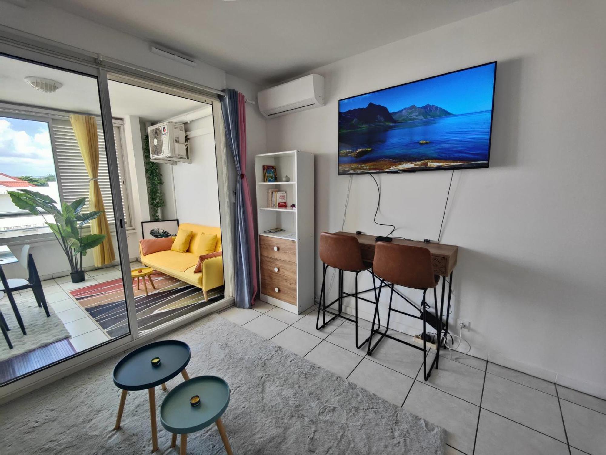 Studio Vanille - Vue Mer Saint-Denis Exterior foto